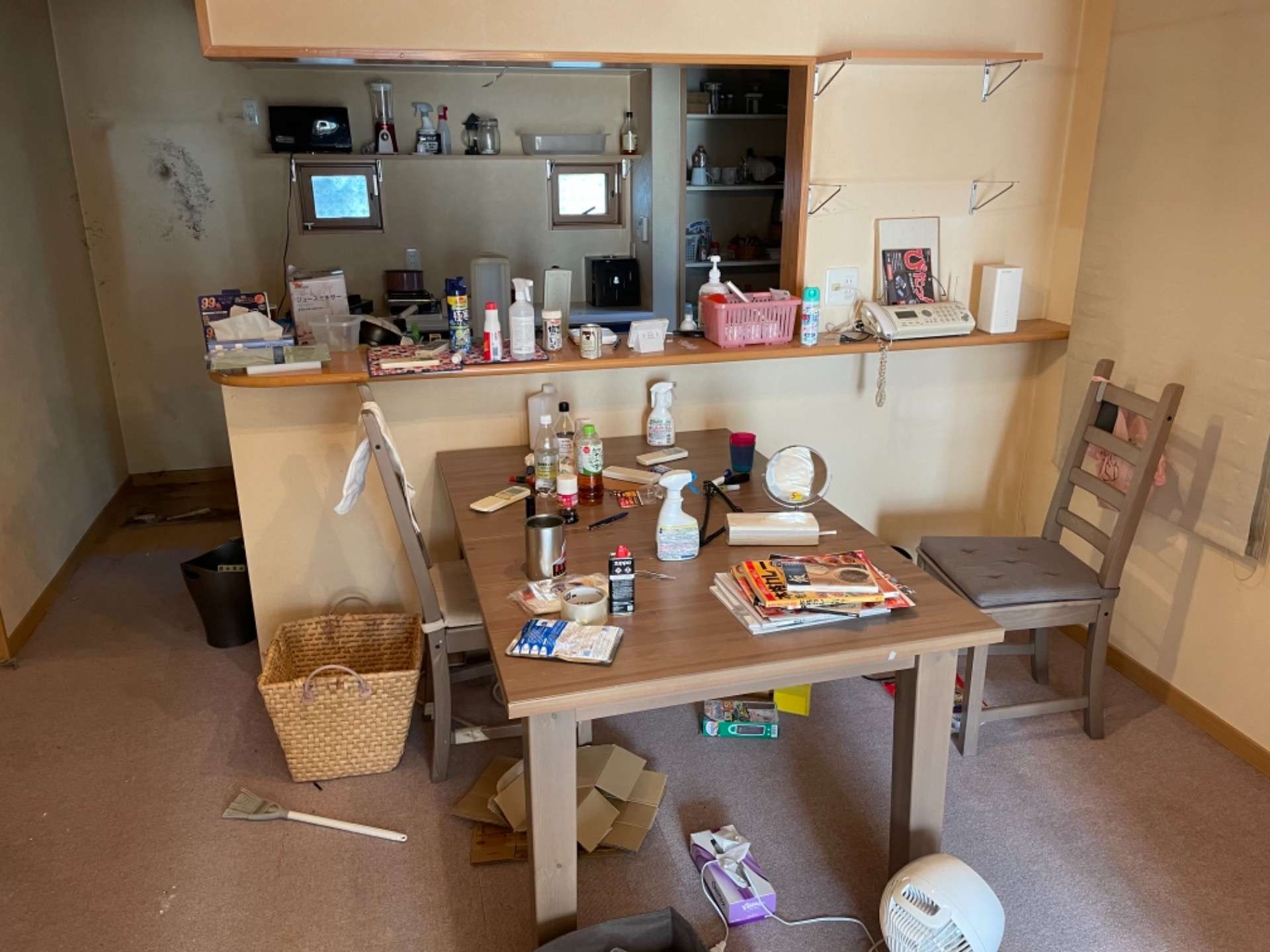 不動産の残置物撤去と不用品回収