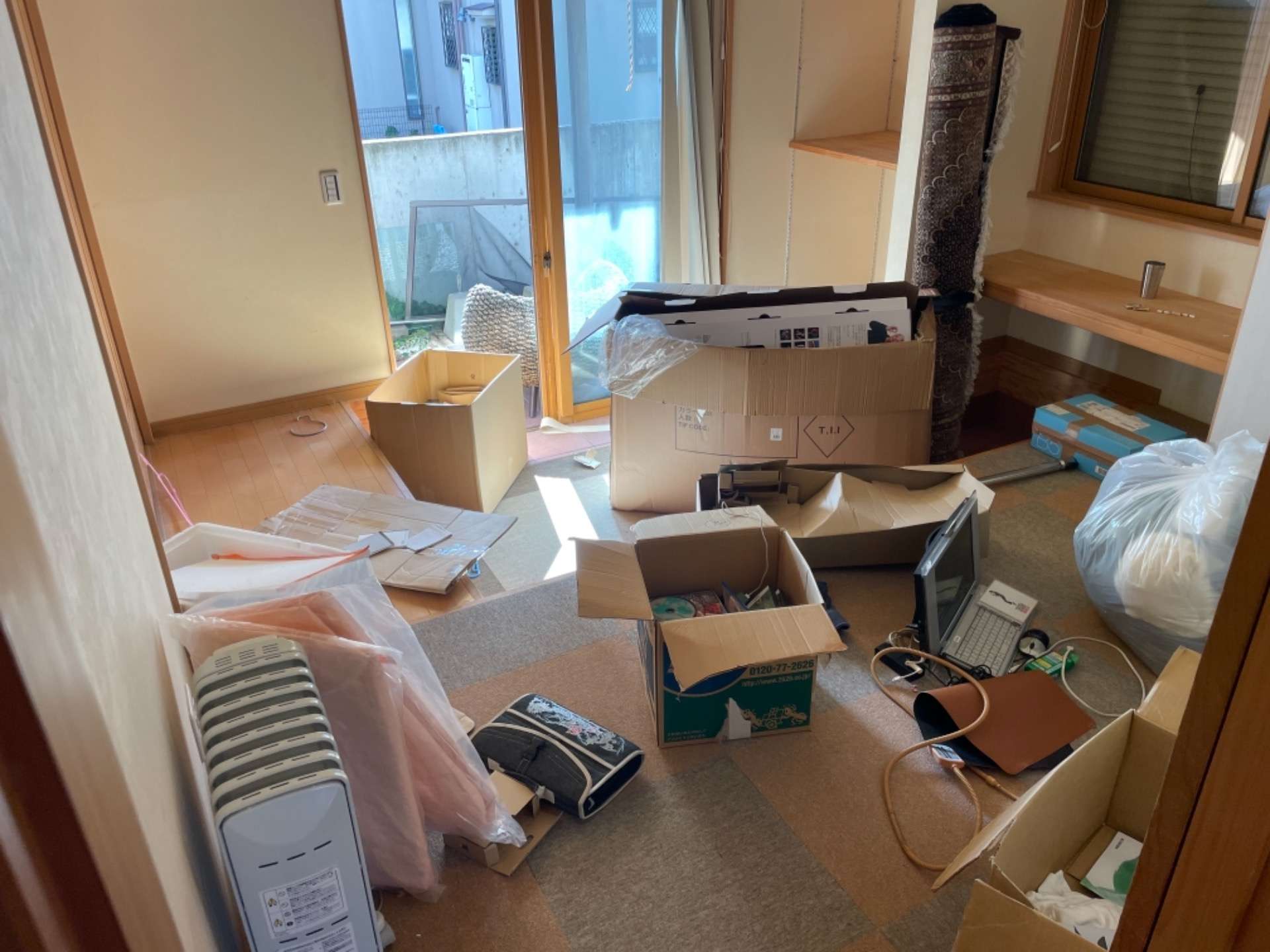 不動産の残置物撤去と不用品回収